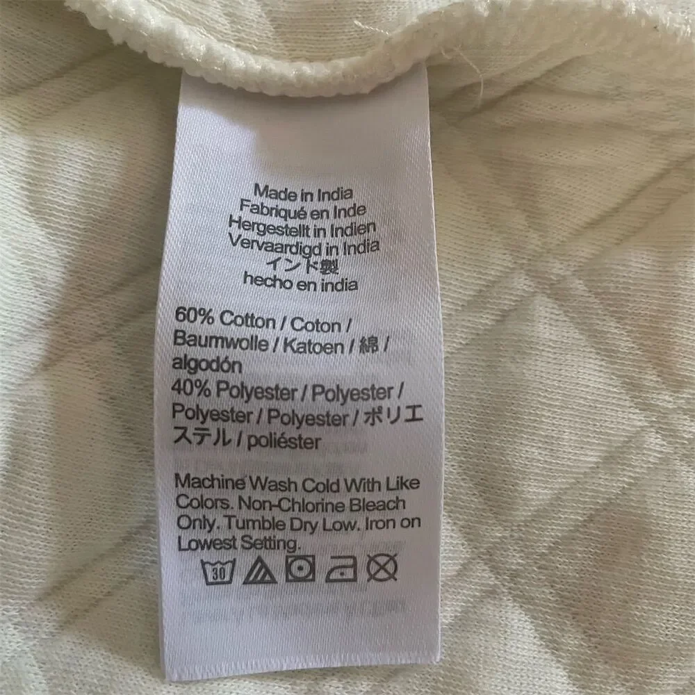 J.Crew Factory Women's Quilted Jacket Size XL Cream Long Sleeve‎ Patch Pockets - Picture 7 of 8